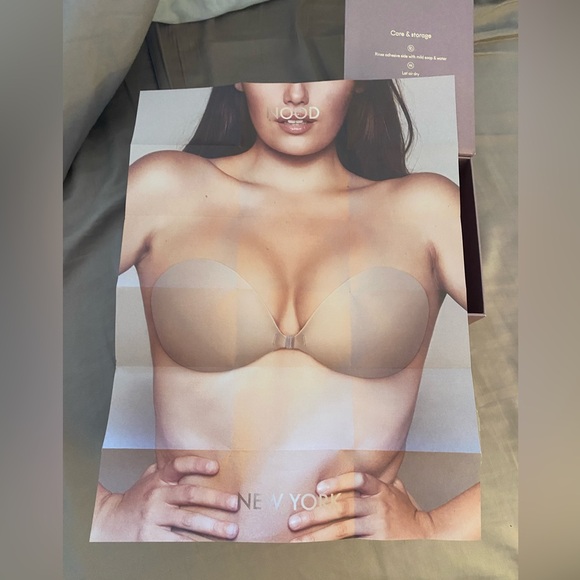 NEW Nood Push Up Adhesive Bra in Soft Tan - Picture 8 of 11